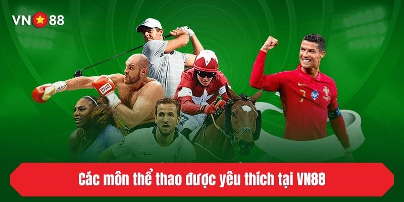 Các môn thể thao được yêu thích tại VN88